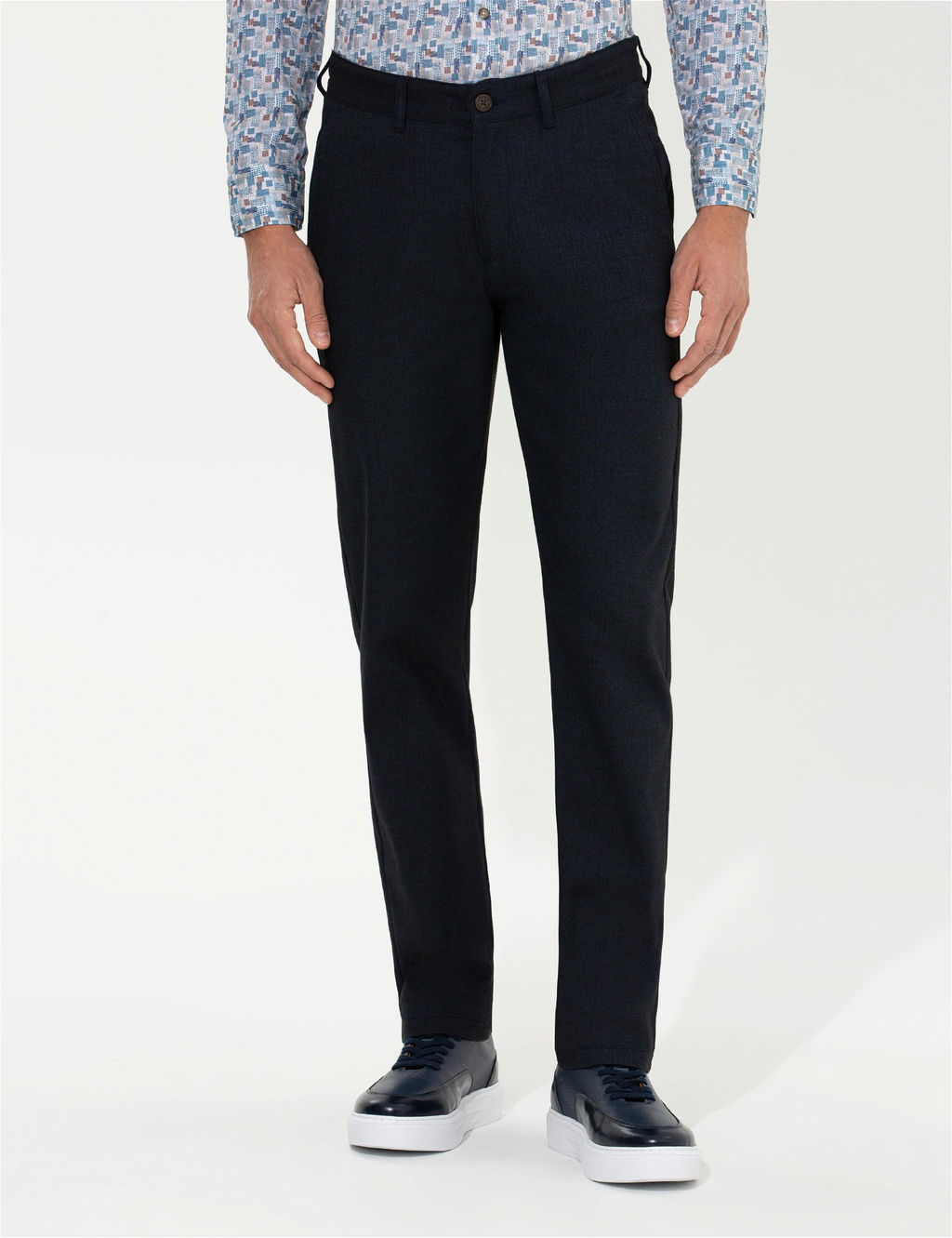 Lacivert Regular Fit Kanvas Pantolon - Pierre cardin фото 2
