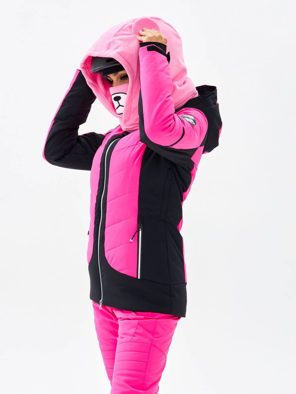 Женская горнолыжная / сноубордическая мембранная куртка Alpha Endless Peak Tech_3 Фуксия  фото 4