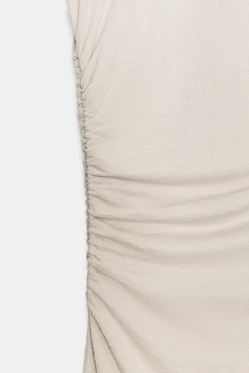 VESTIDO MIDI DRAPEADO / Arena - Zara фото 7