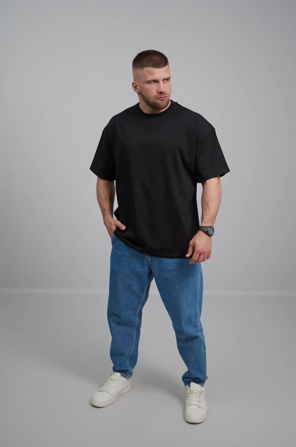 Мужская футболка оверсайз Happyfox - Happy fox фото 2