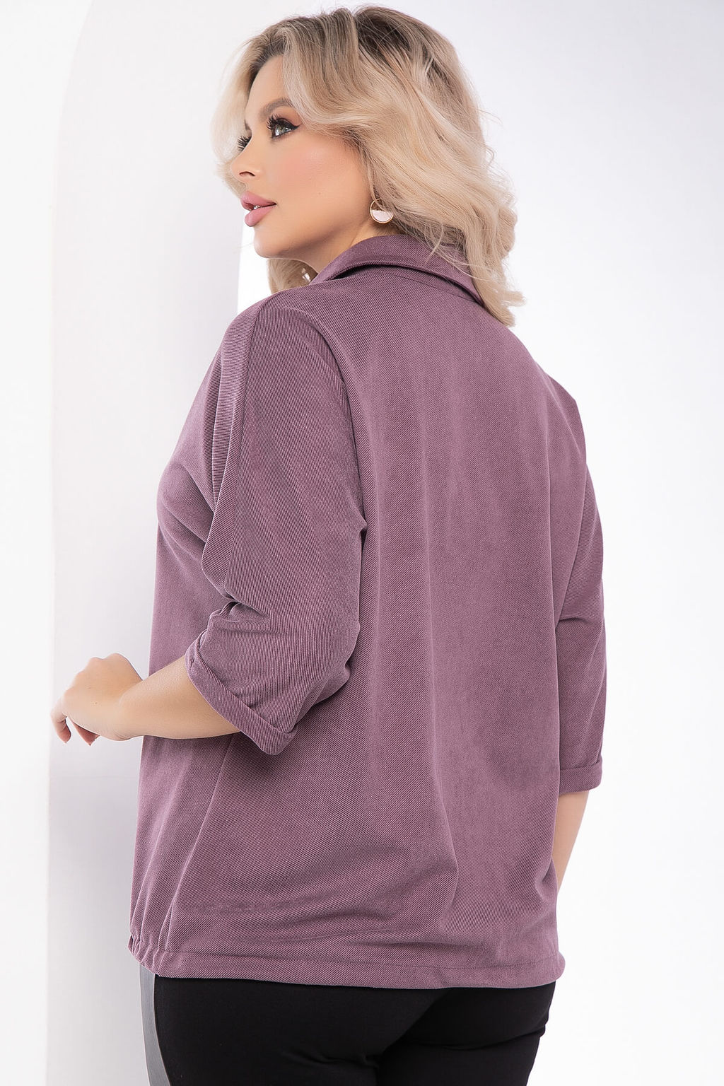 Туника Мона Лиза (пыльно-фиолетовая) Б7982 - Lt collection фото 2
