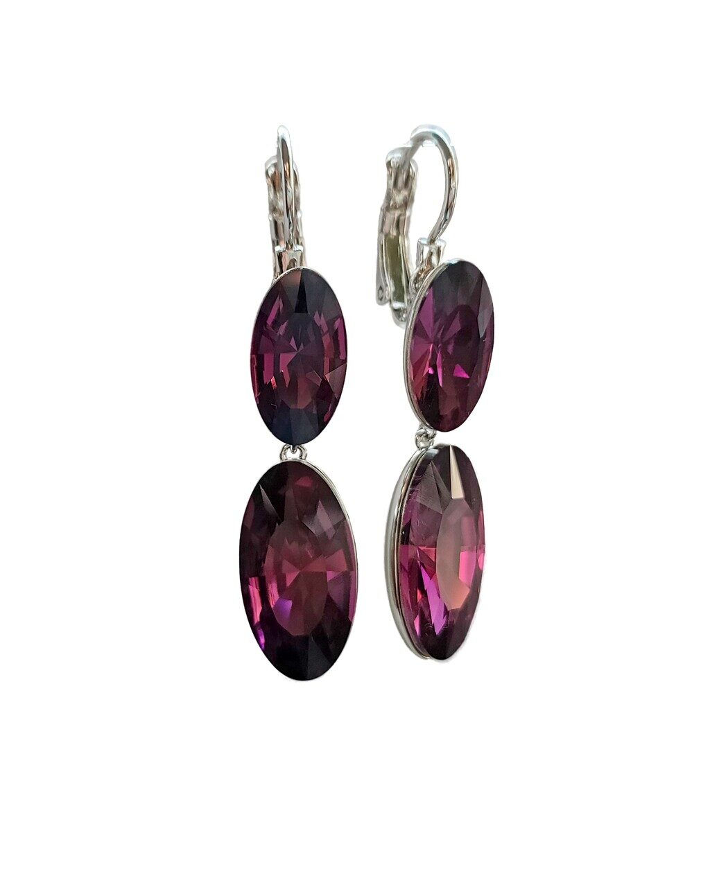 Серьги с кристаллами Swarovski