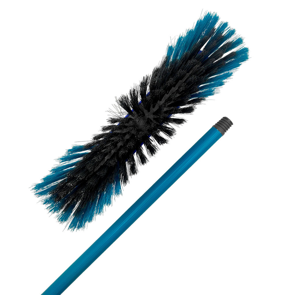 Щетка подметальная п/эт. с черенком "Фронтьера" "York" 28х4,5см, щетина 6,5см (5102/G1188)