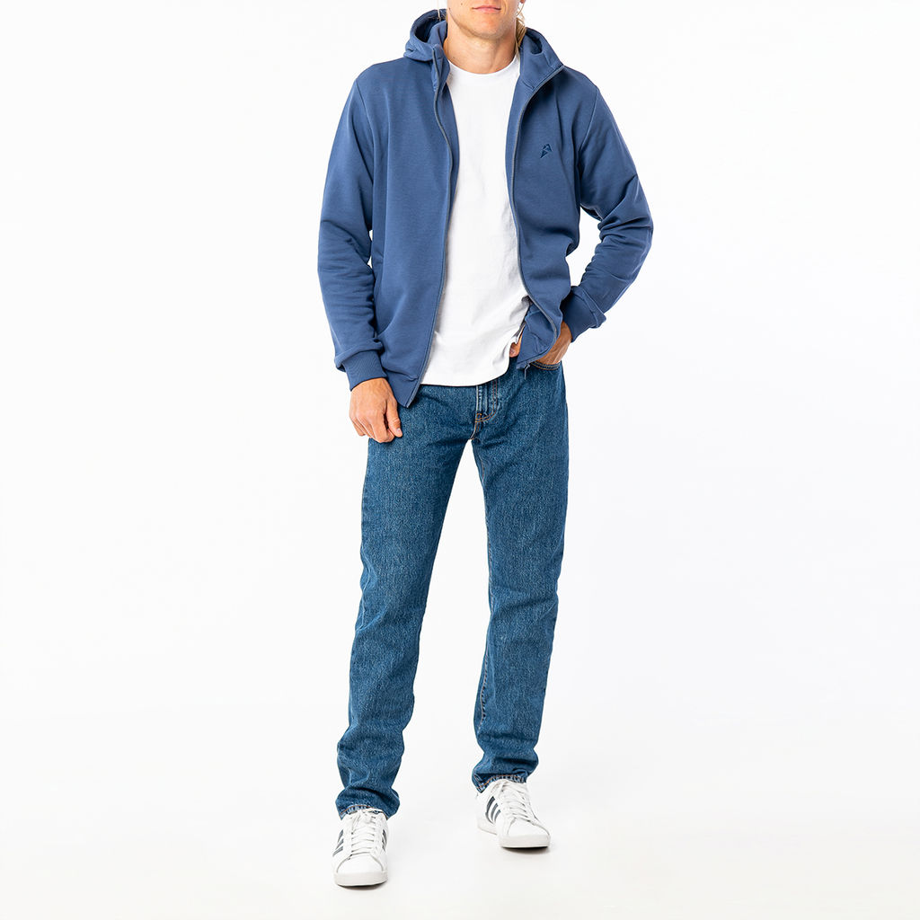 RODOS Толстовка на молнии мужская М-293 Джинс