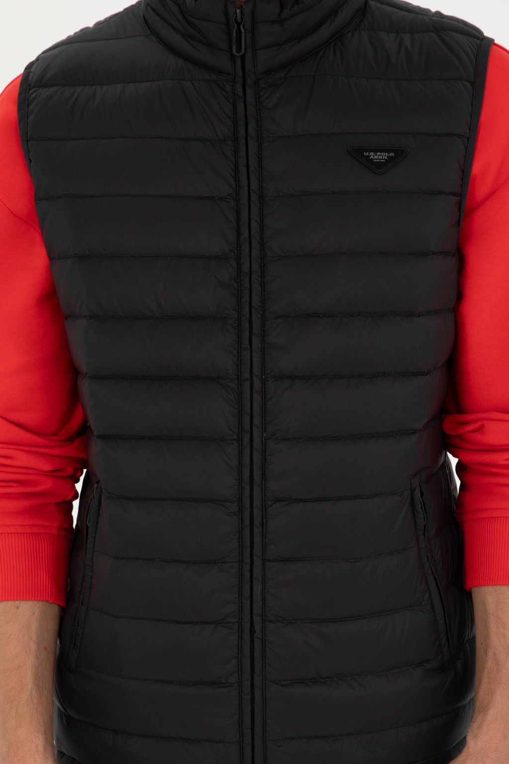 Мужской черный жилет - U.s. polo assn фото 6