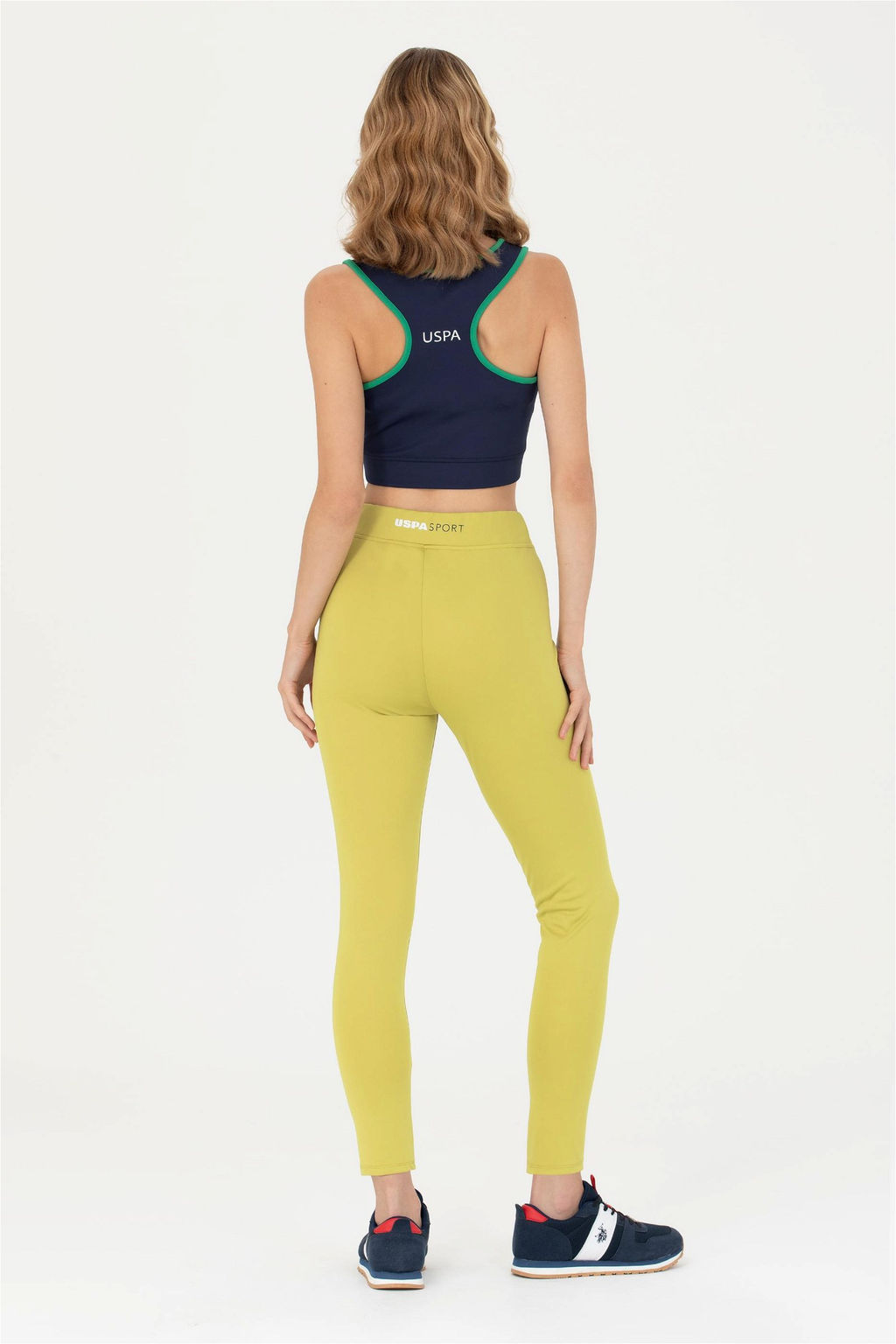 U. S. Polo Assn Женские колготки фисташкового цвета - U.s. polo assn фото 4