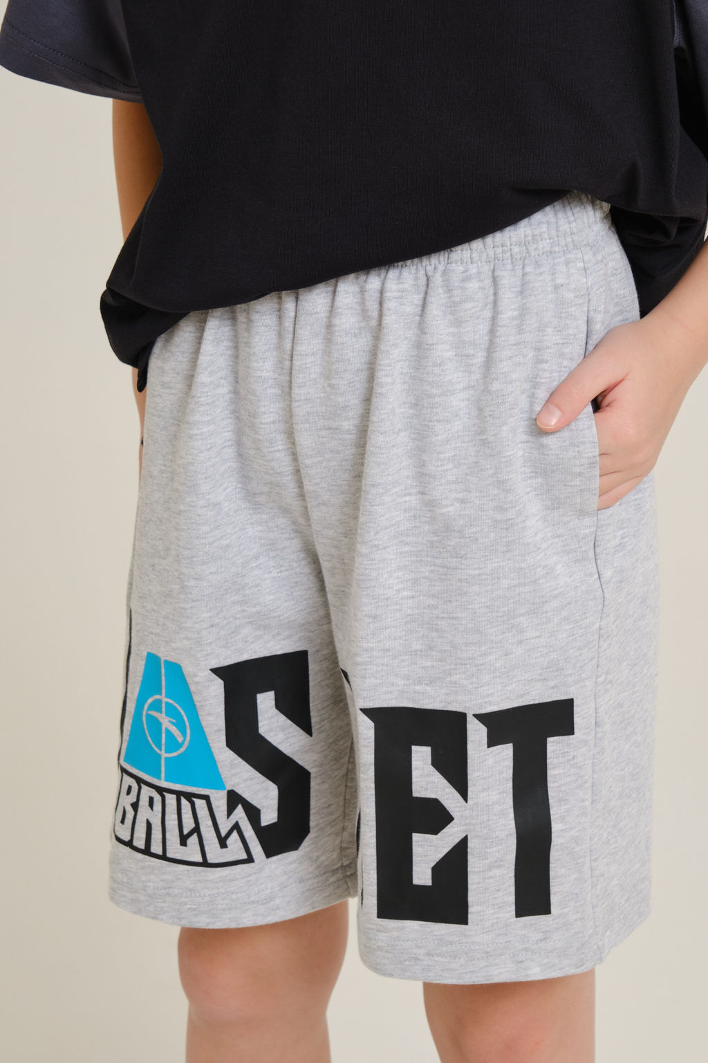 Шорты трикотажные Cерый - Anta фото 3