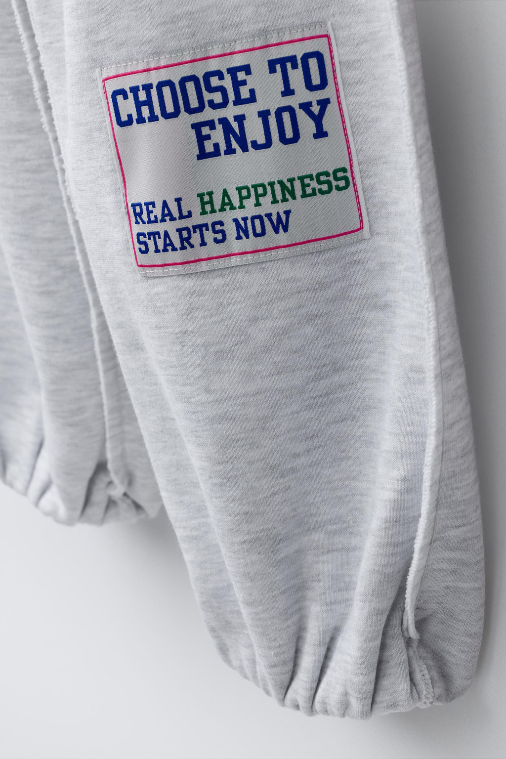 PANTAL?N JOGGER RELAXED RAW EDGE / Gris vigor? - Zara фото 4