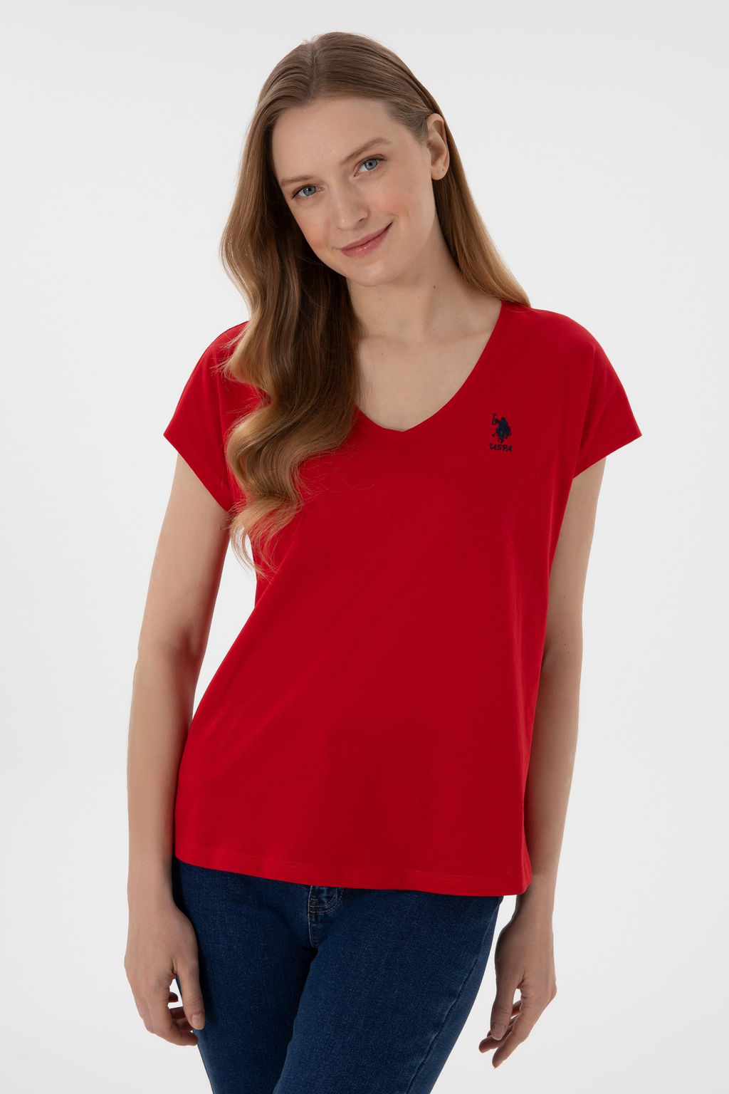 Kad_n K_rm_z_ Basic Ti__rt Sepette S_rpriz _ndirim - U.s. polo assn фото 4