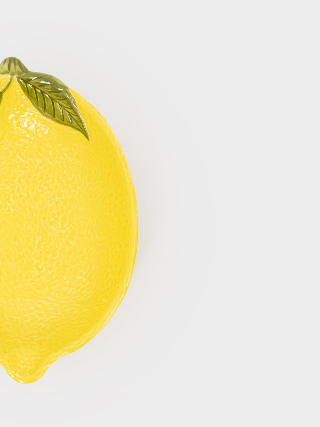 Салатник, 22х16х4 см, 480 мл, фарфор P, желтый, Лимон, Lemon