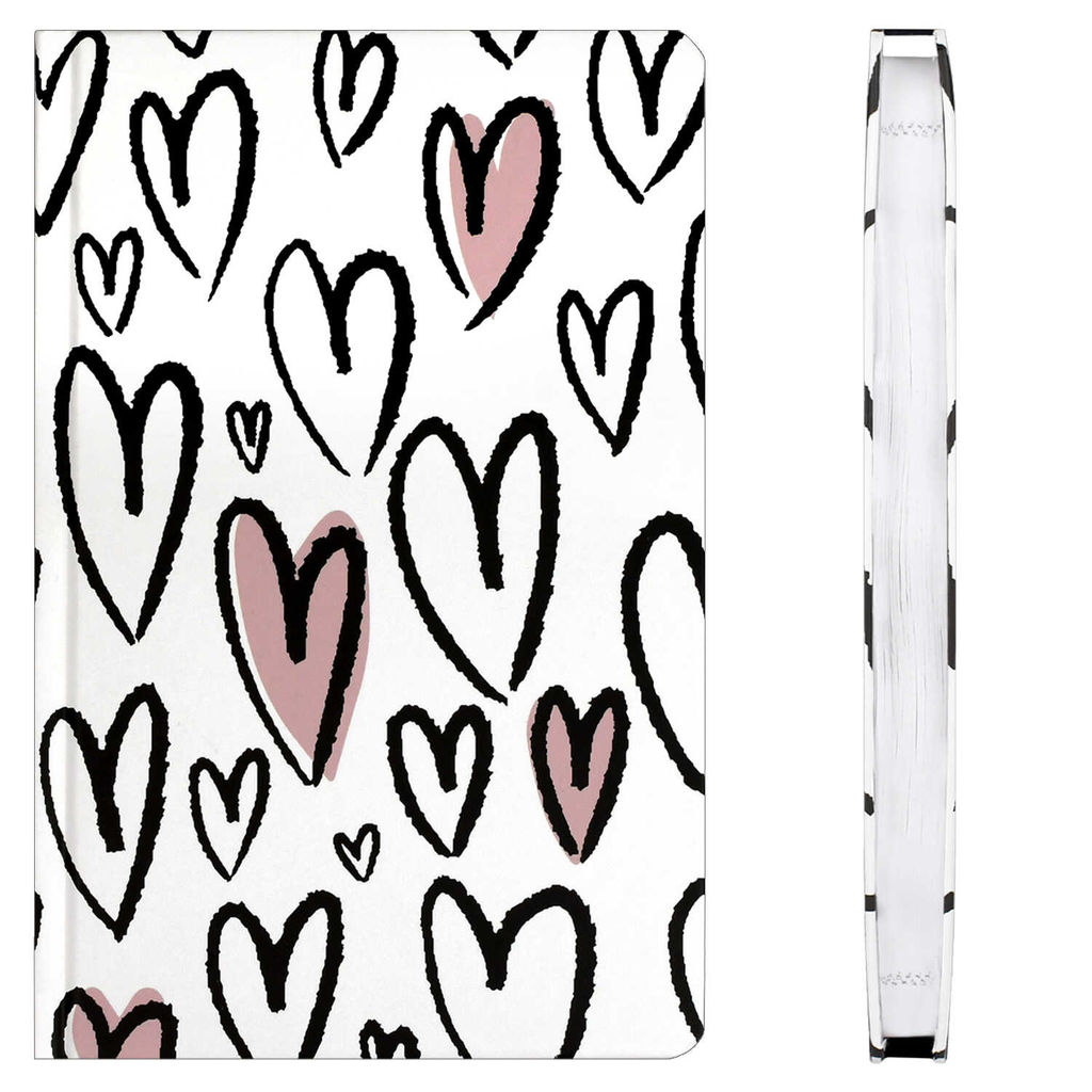 Ежедневник недатированный арт. 71542 КРУПНЫЕ СЕРДЕЧКИ