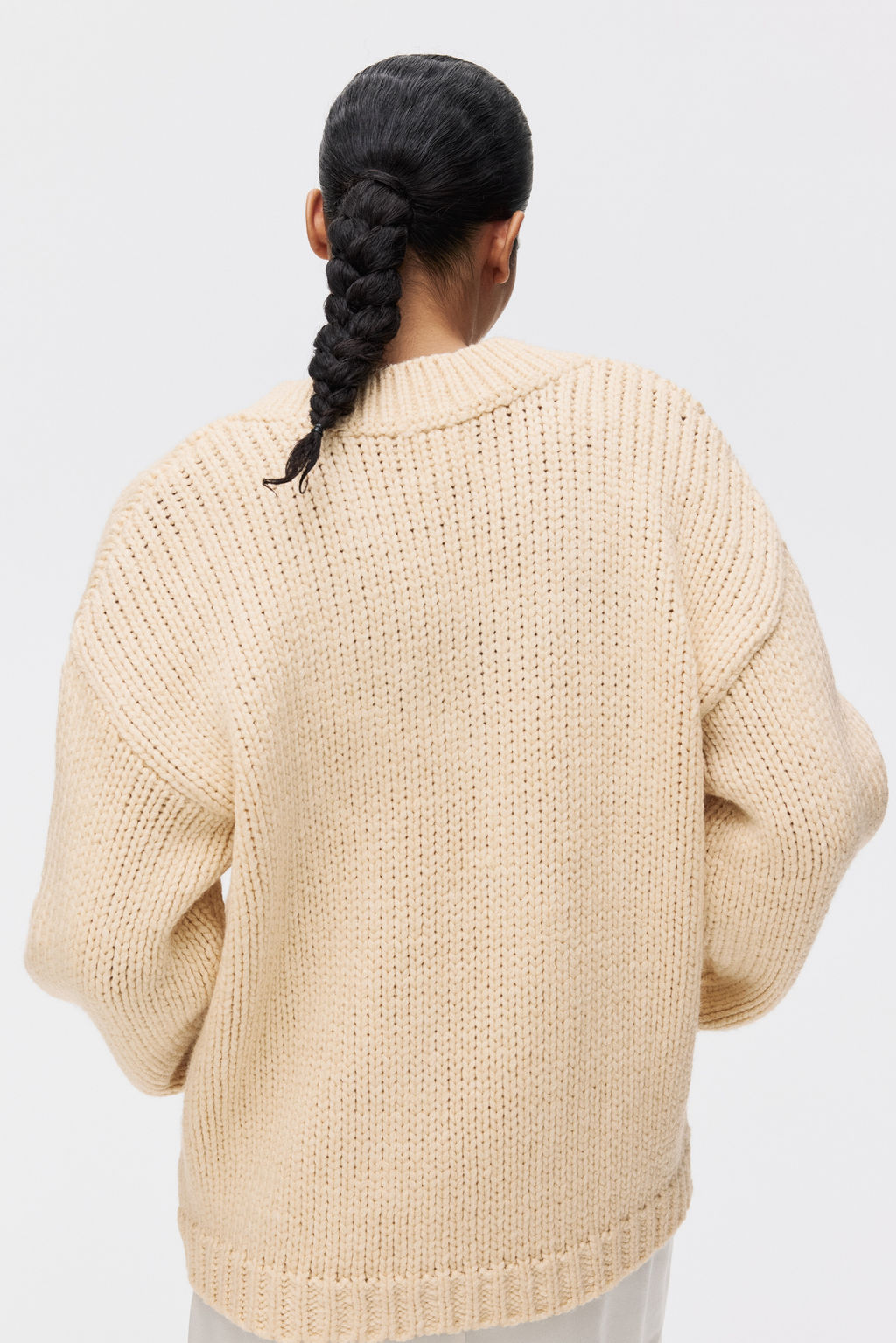 Jersey de punto con escote en V - H&m фото 4