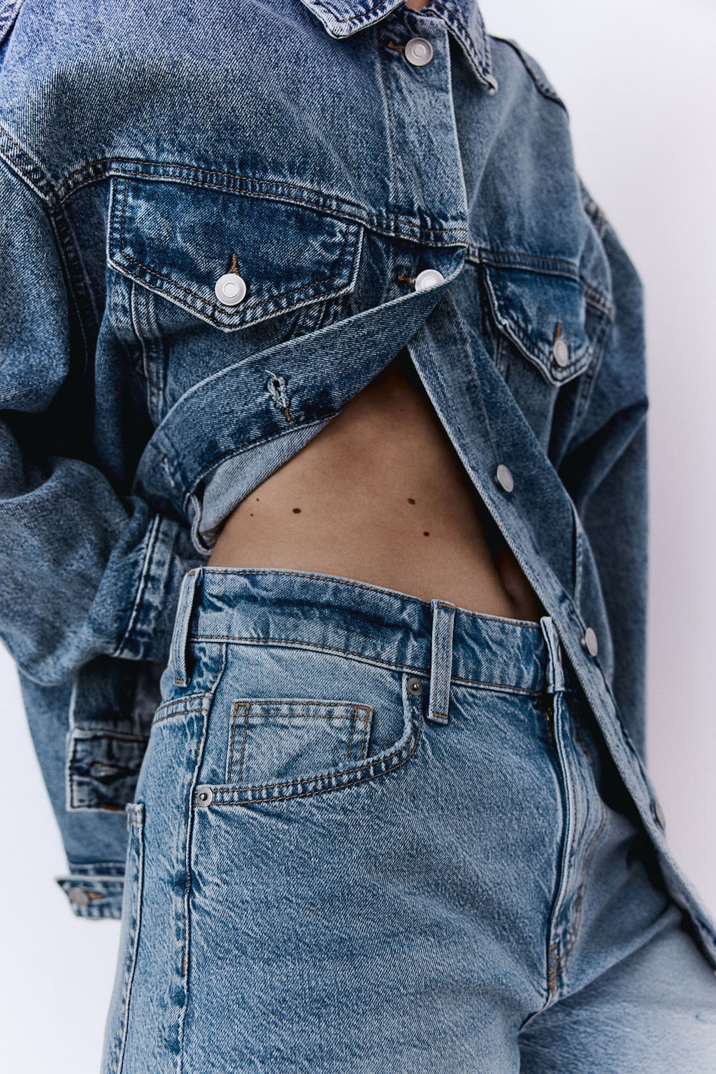 Vaquero corto Bermuda High - H&m фото 3