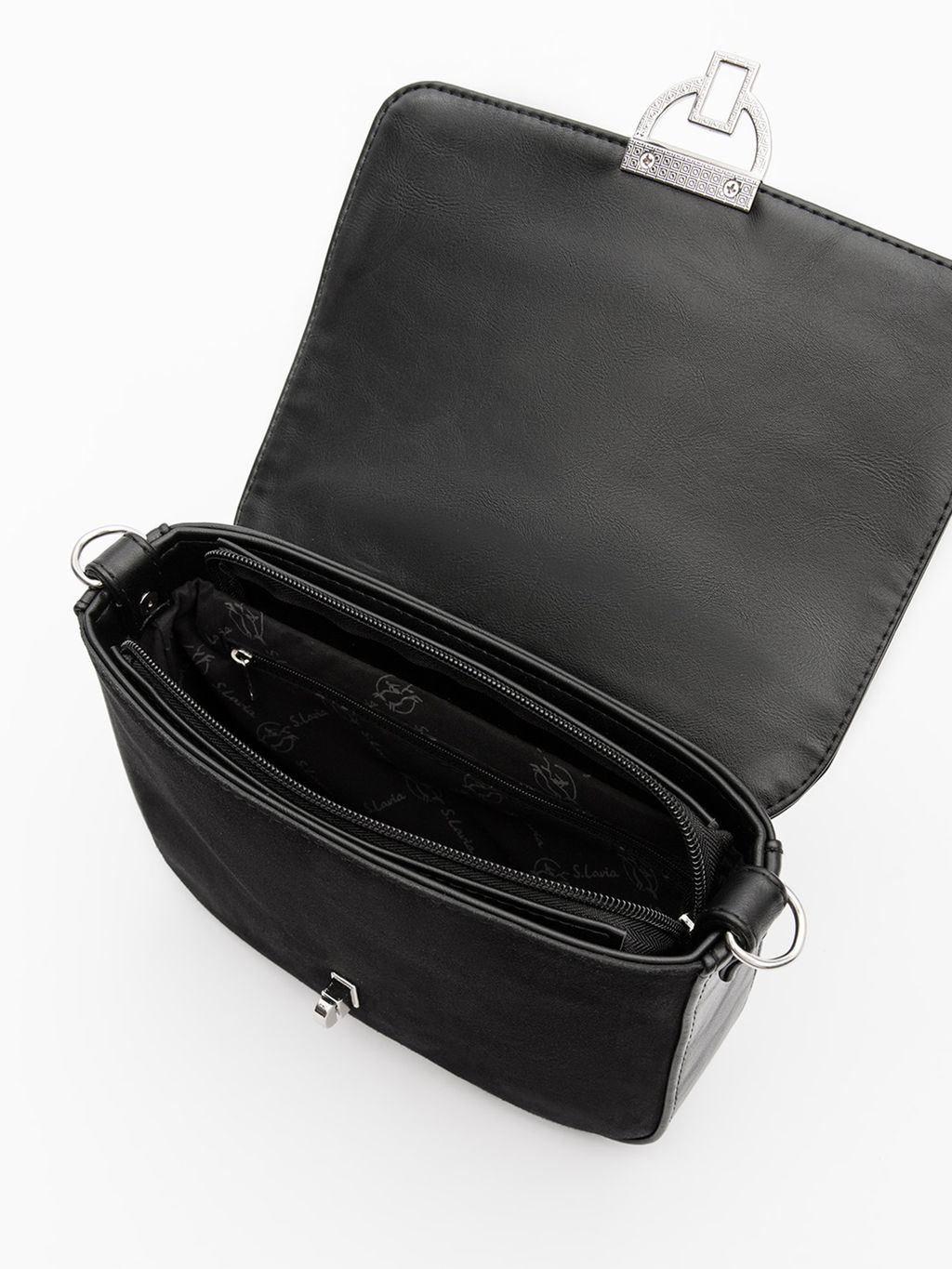 Чёрный кросс-боди S.Lavia  фото 9