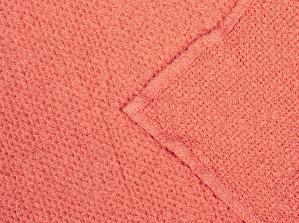 23С68-ШР/у./рул. 75*130 Полотенце "Суфле" цв. 990 коралл