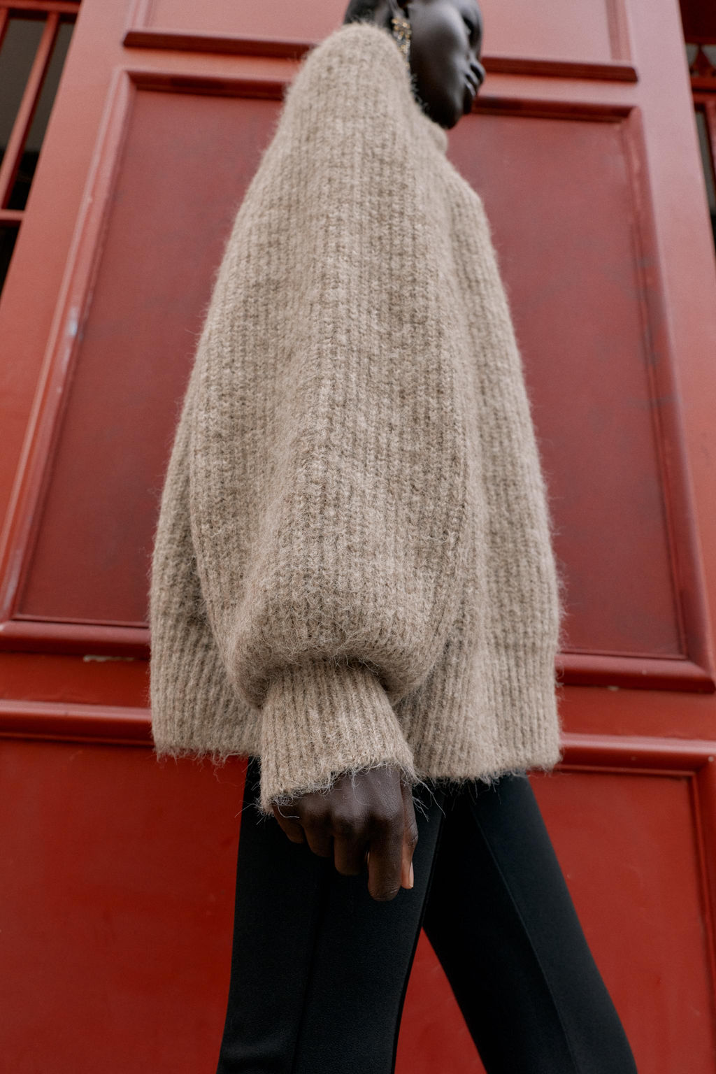 WIDE SLEEVE KNIT JUMPER - Zara фото 5