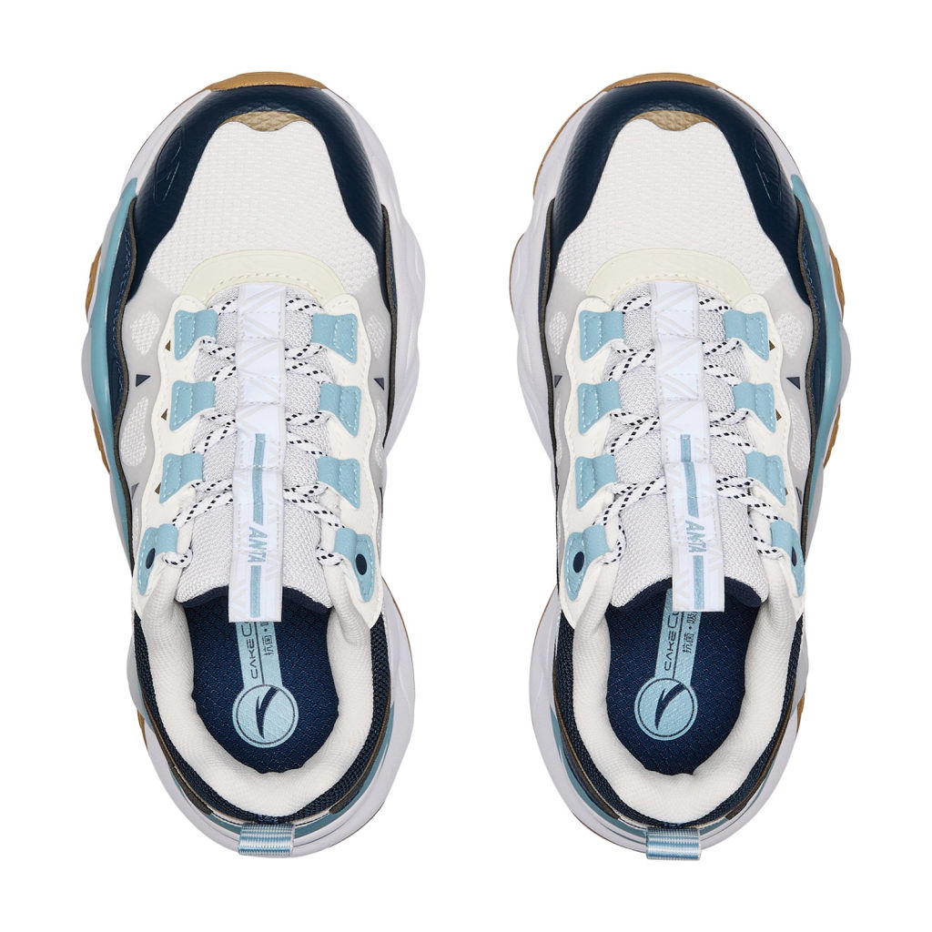 Детские кроссовки Anta Big Kids Casual Shoes Синий/Белый/Серый  фото 2