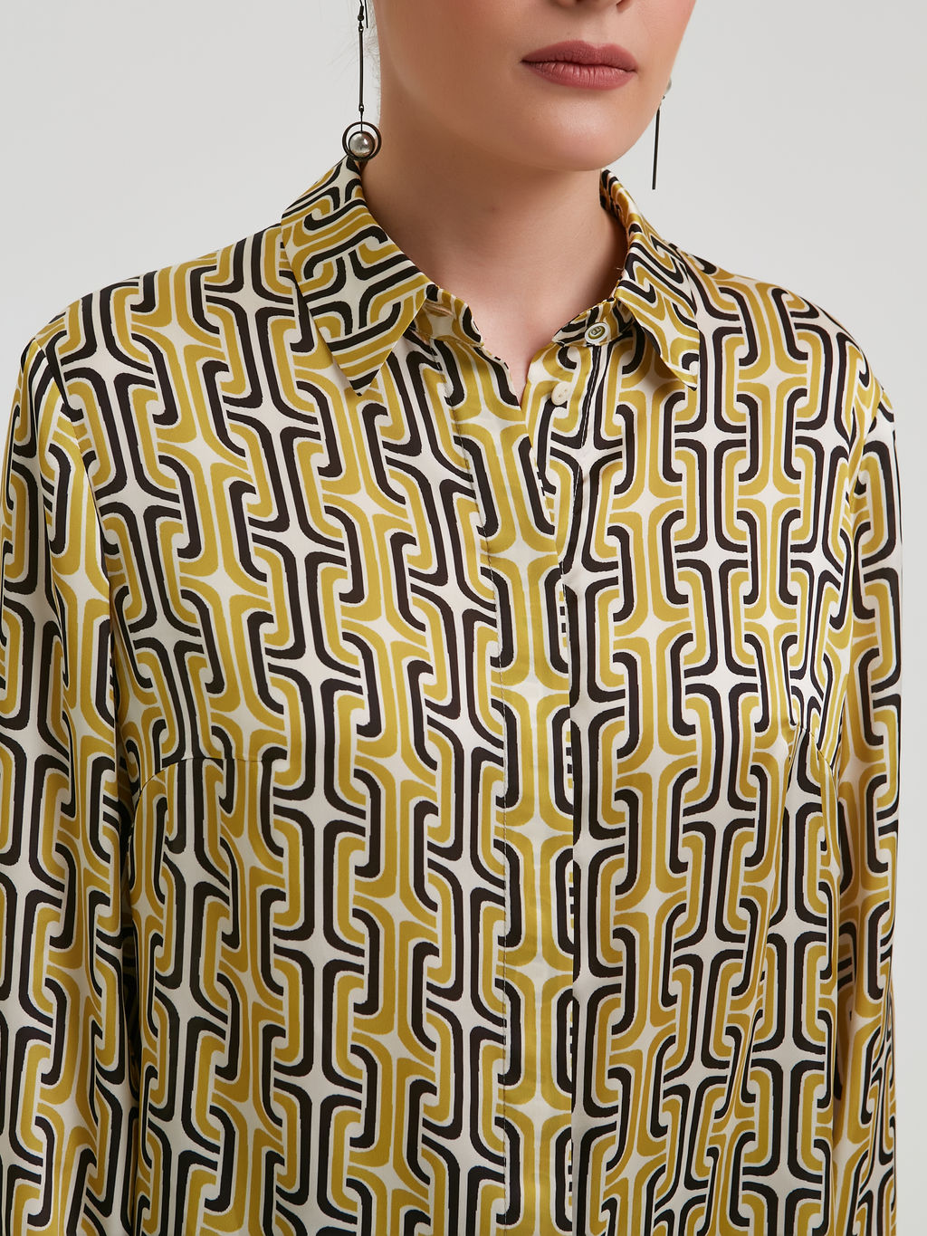 Блузка с принтом