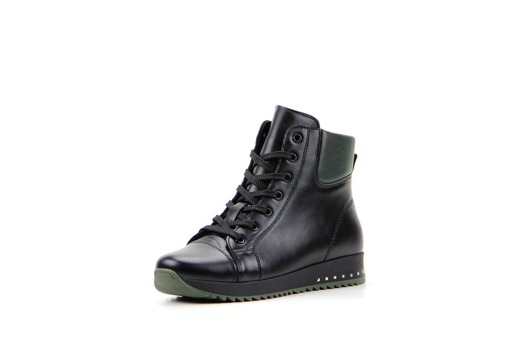 Ботинки EDART 311.omega2bl.black+green R