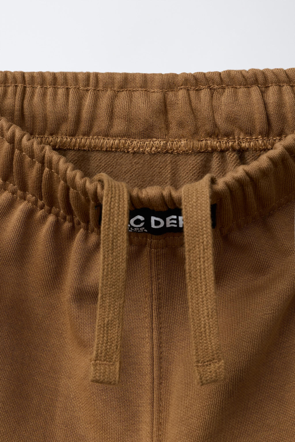STRAIGHT-LEG PLUSH TROUSERS WITH LABEL - Zara фото 3