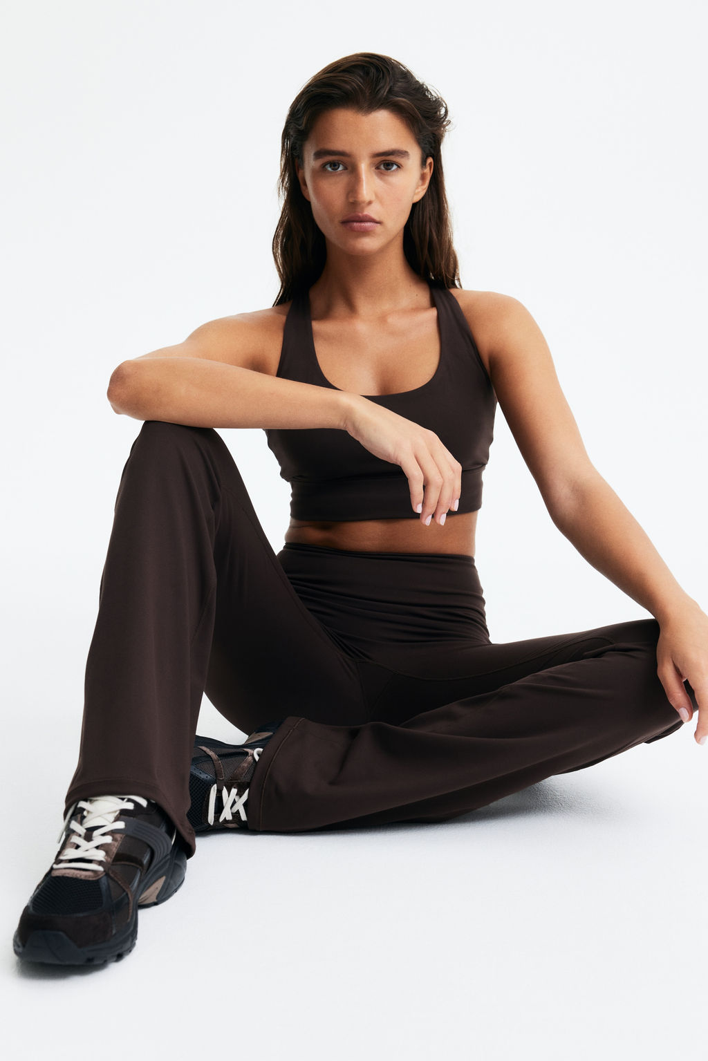 Leggings de deporte acampanados con SoftMove - H&m фото 8