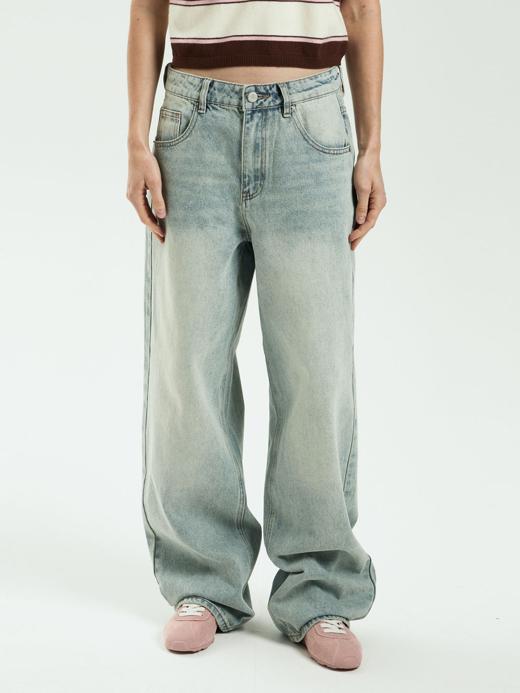 Женские джинсы широкого кроя - Mossmore фото 60