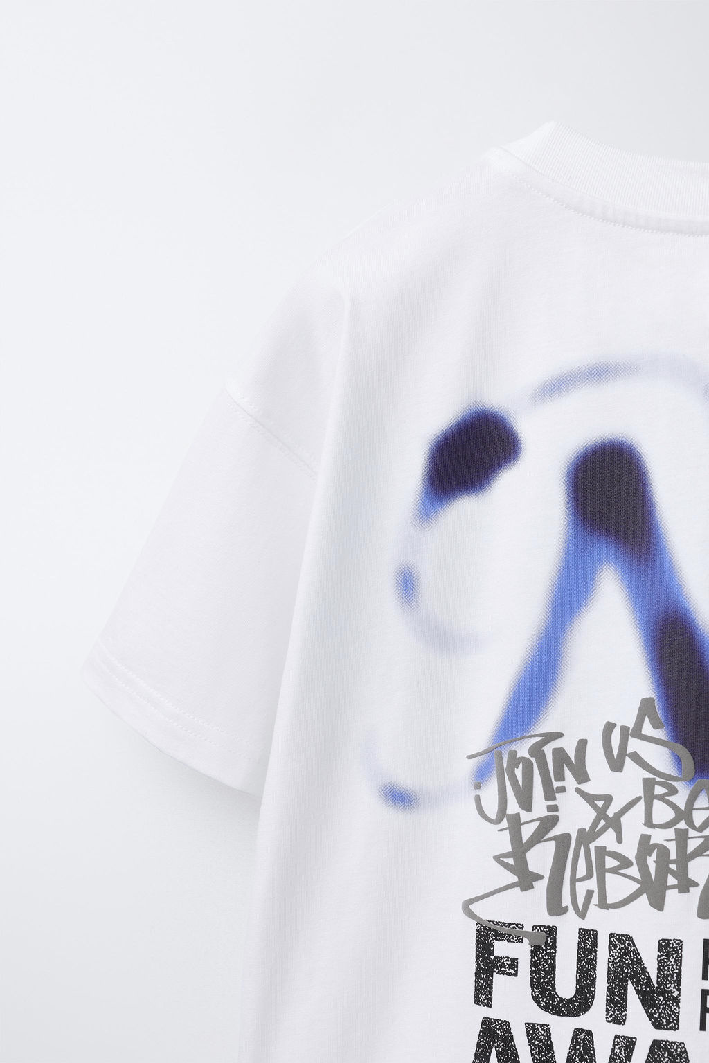 CAMISETA ESTAMPADA URBAN / Blanco - Zara фото 5
