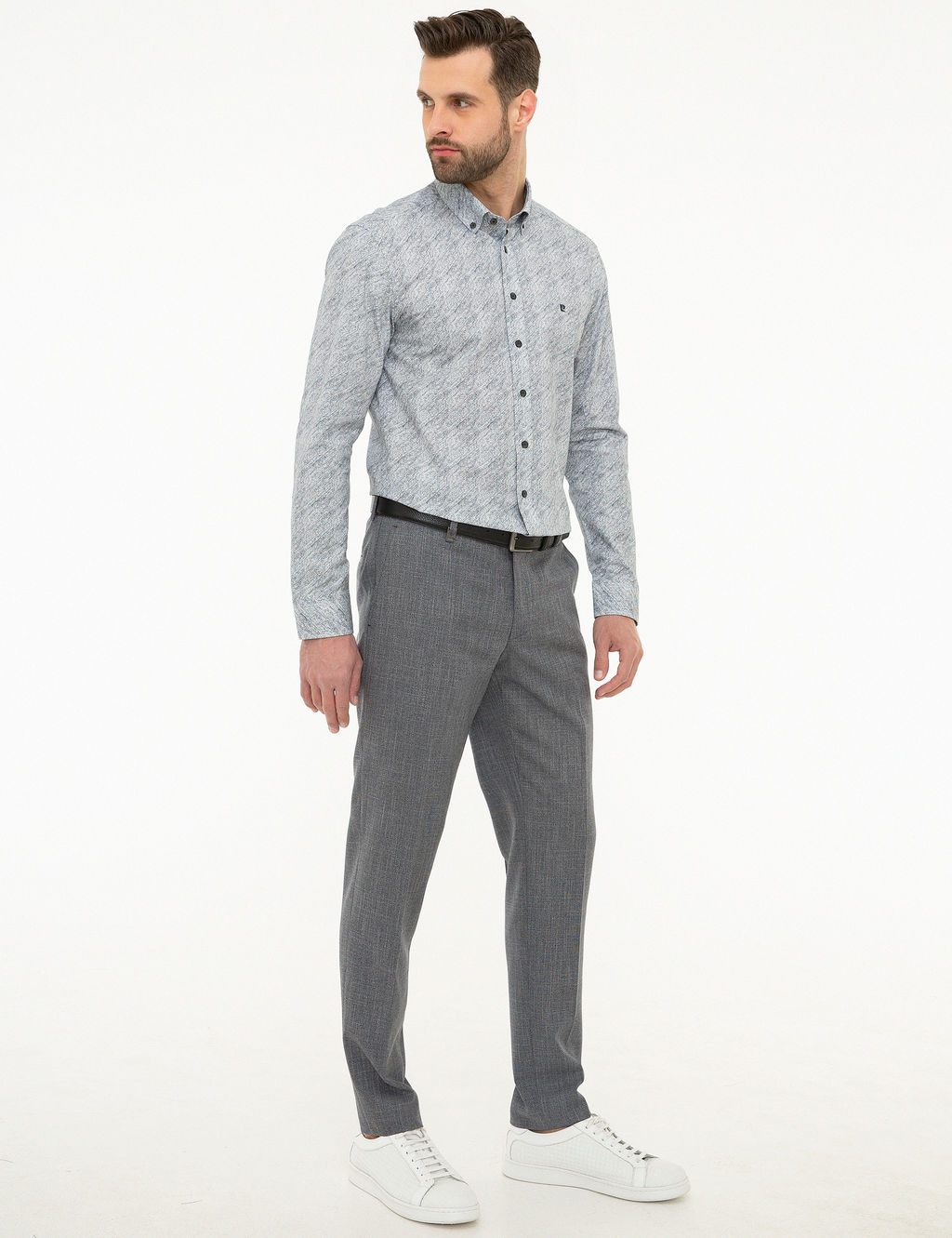 Lacivert Ekstra Slim Fit Pantolon