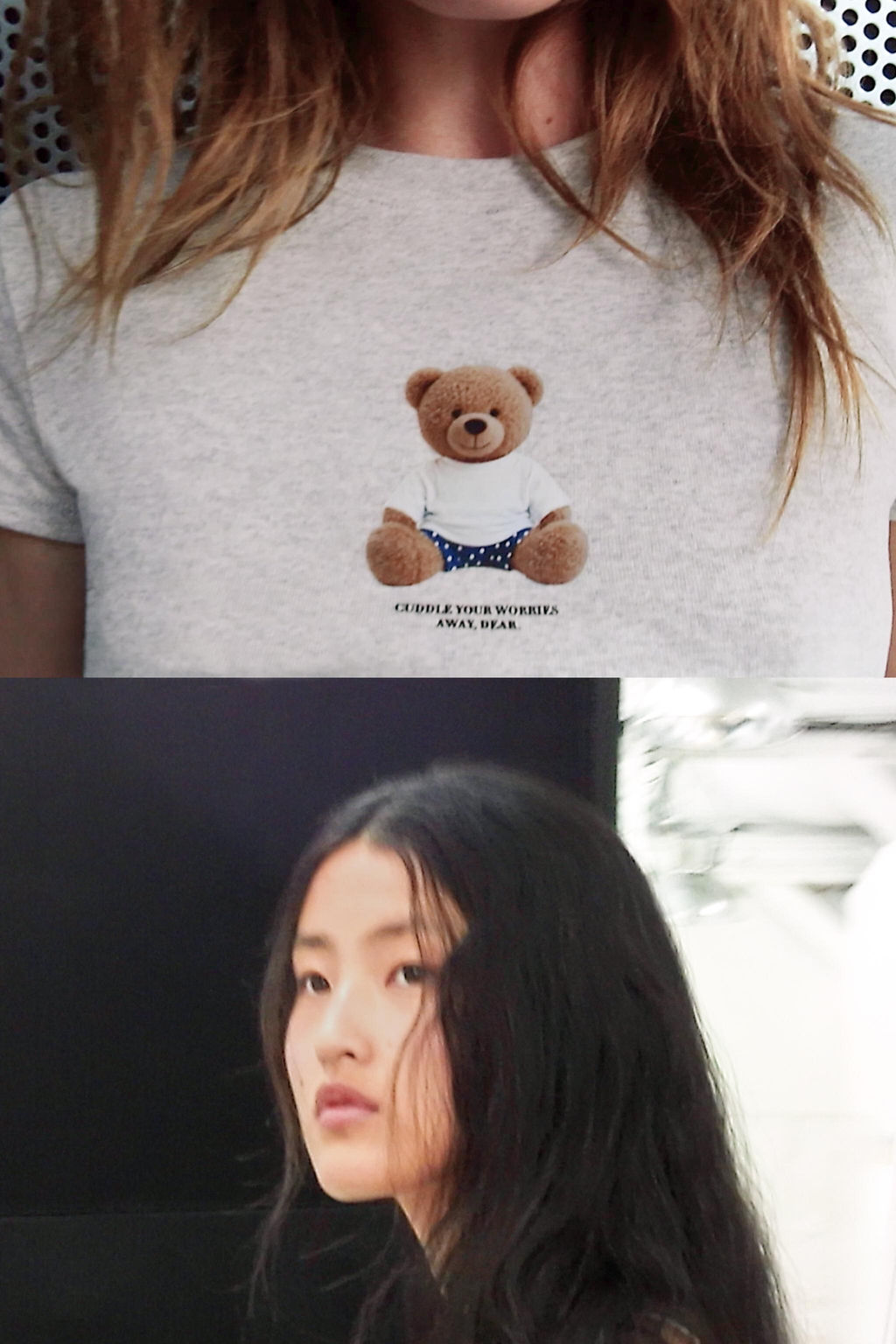 CAMISETA MANGA CORTA OSO / Gris vigor? - Zara фото 4