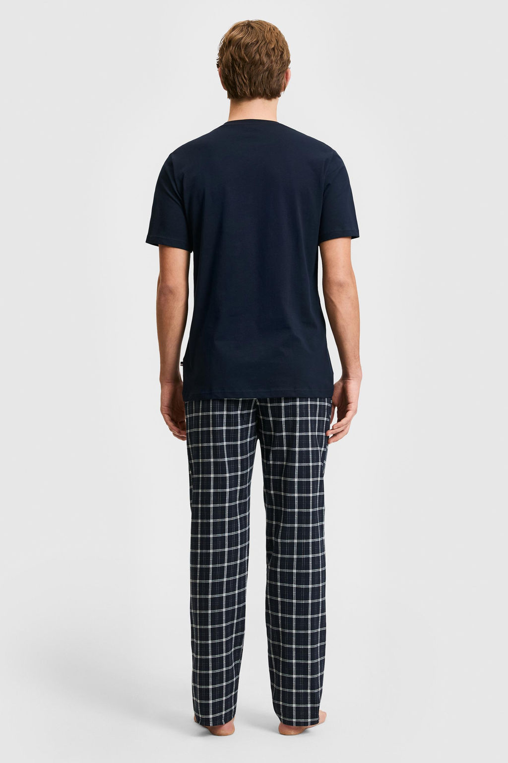 Erkek Lacivert Pijama Tak_m_