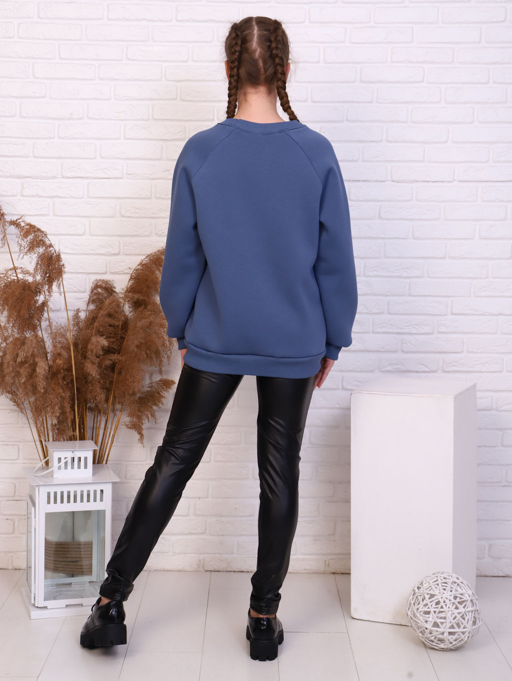 Толстовка "Сорри" синий