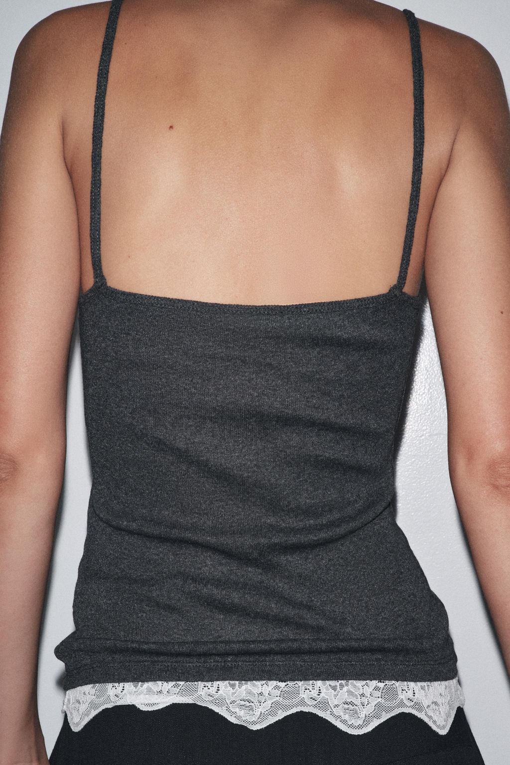 LACE STRAPPY TOP - Zara фото 4