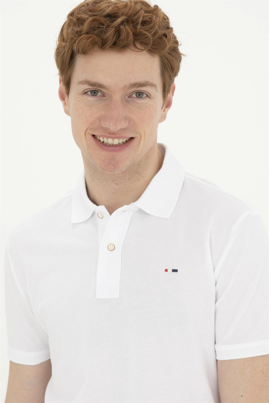 Мужская белая базовая поло яка t -манатья Неожиданная скидка в корзине - U.s. polo assn фото 2