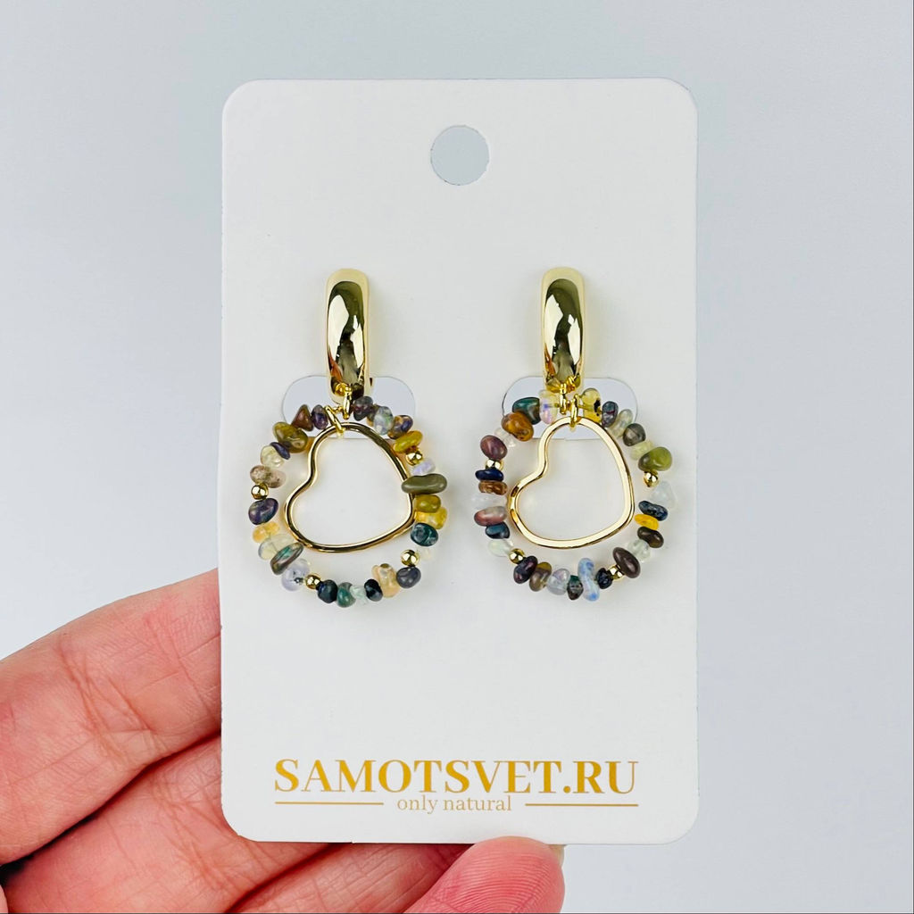 Серьги из Опала