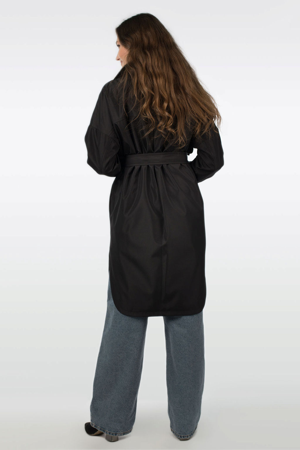 03-3206 Плащ женский (пояс) - El podio фото 13