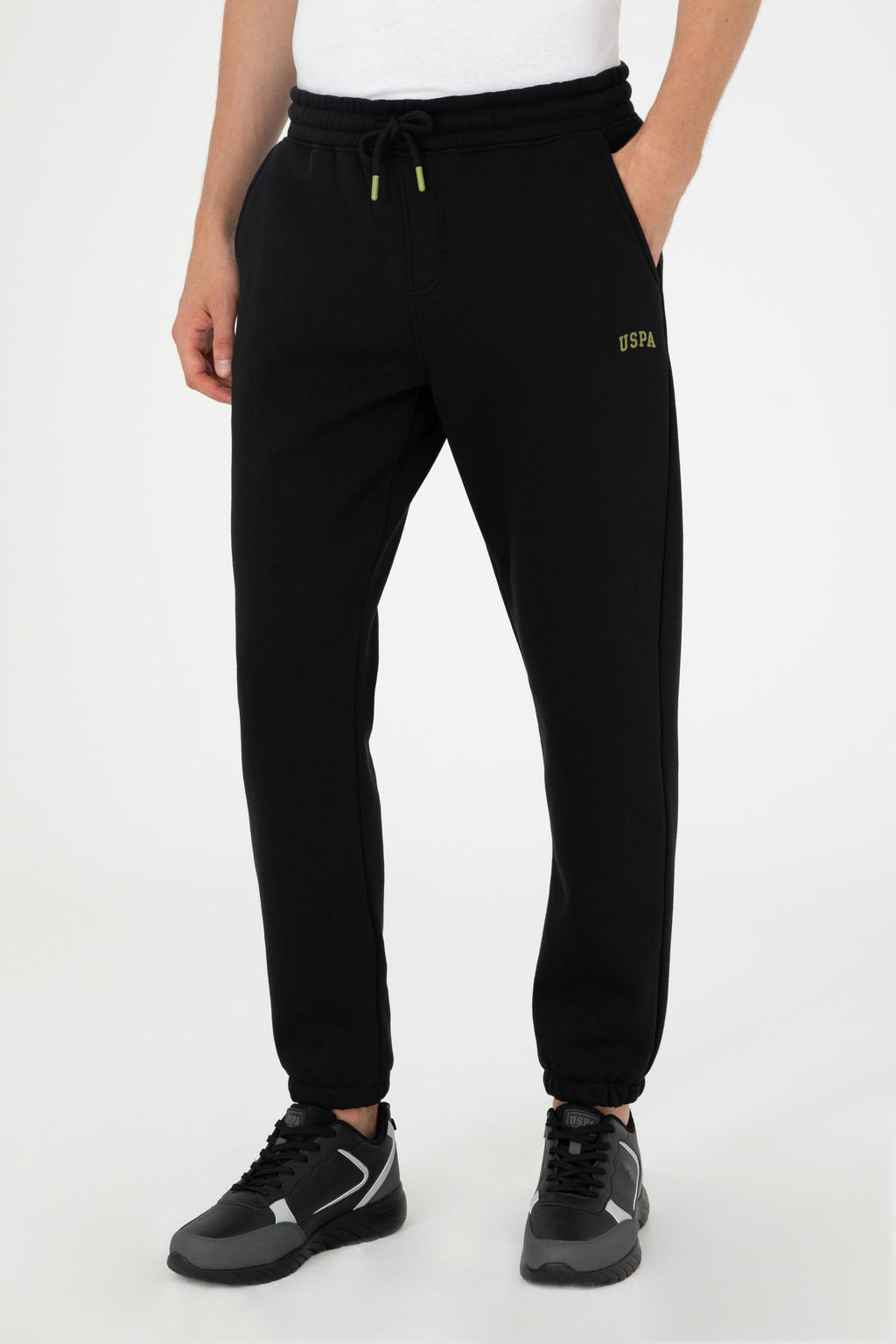 Мужские черные спортивные штаны - U.s. polo assn фото 2