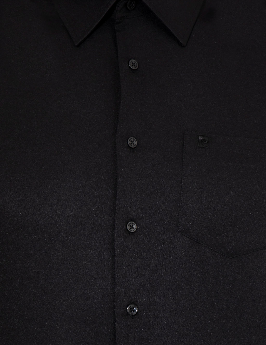 Siyah Regular Fit Uzun Kollu Klasik G_mlek