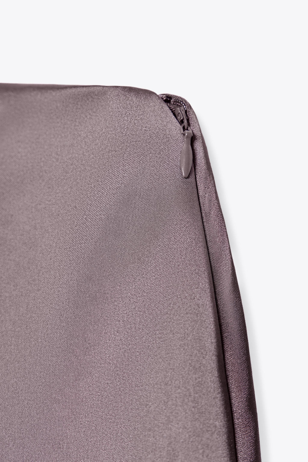 SATIN TOP WITH LACE TRIM - Zara фото 7