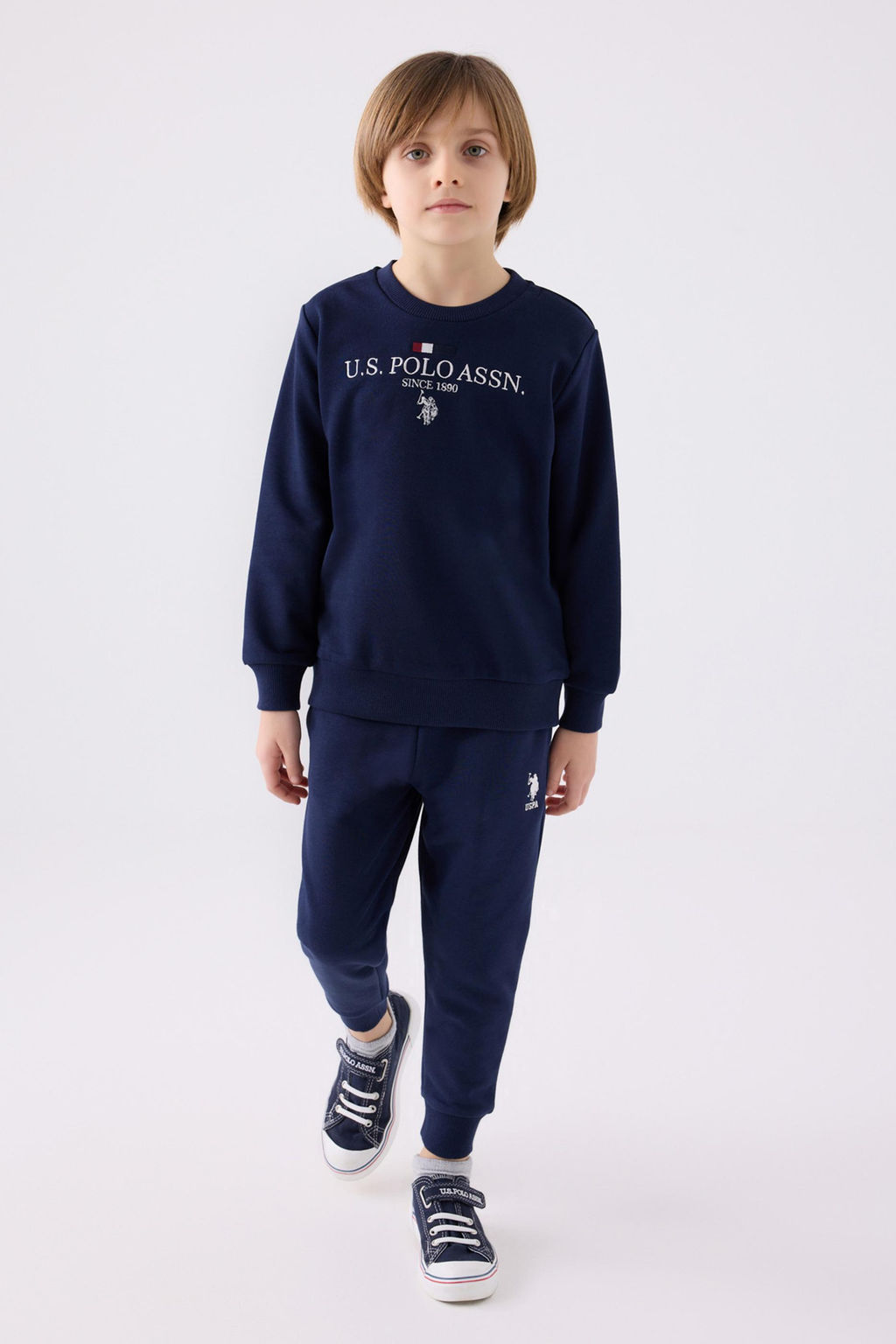 Темно-синий пижамный комплект для мальчика Неожиданная скидка в корзине - U.s. polo assn фото 3