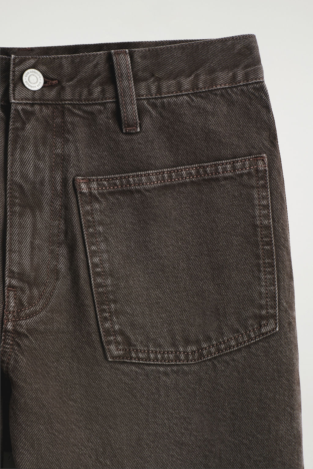 VAQUEROS STRAIGHT LEG CON BOLSILLOS DE PARCHE - H&m фото 8