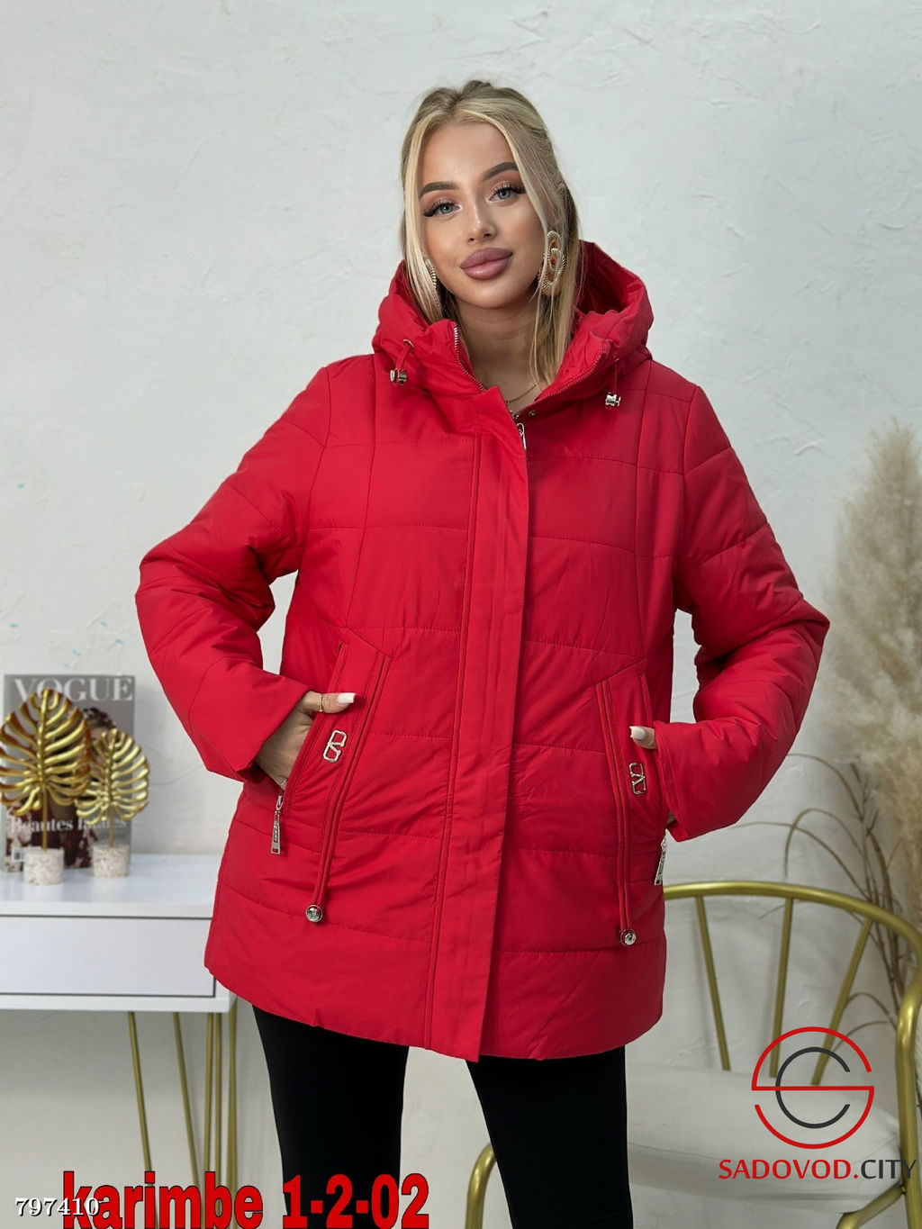 куртка женская осенняя - Bruno фото 4