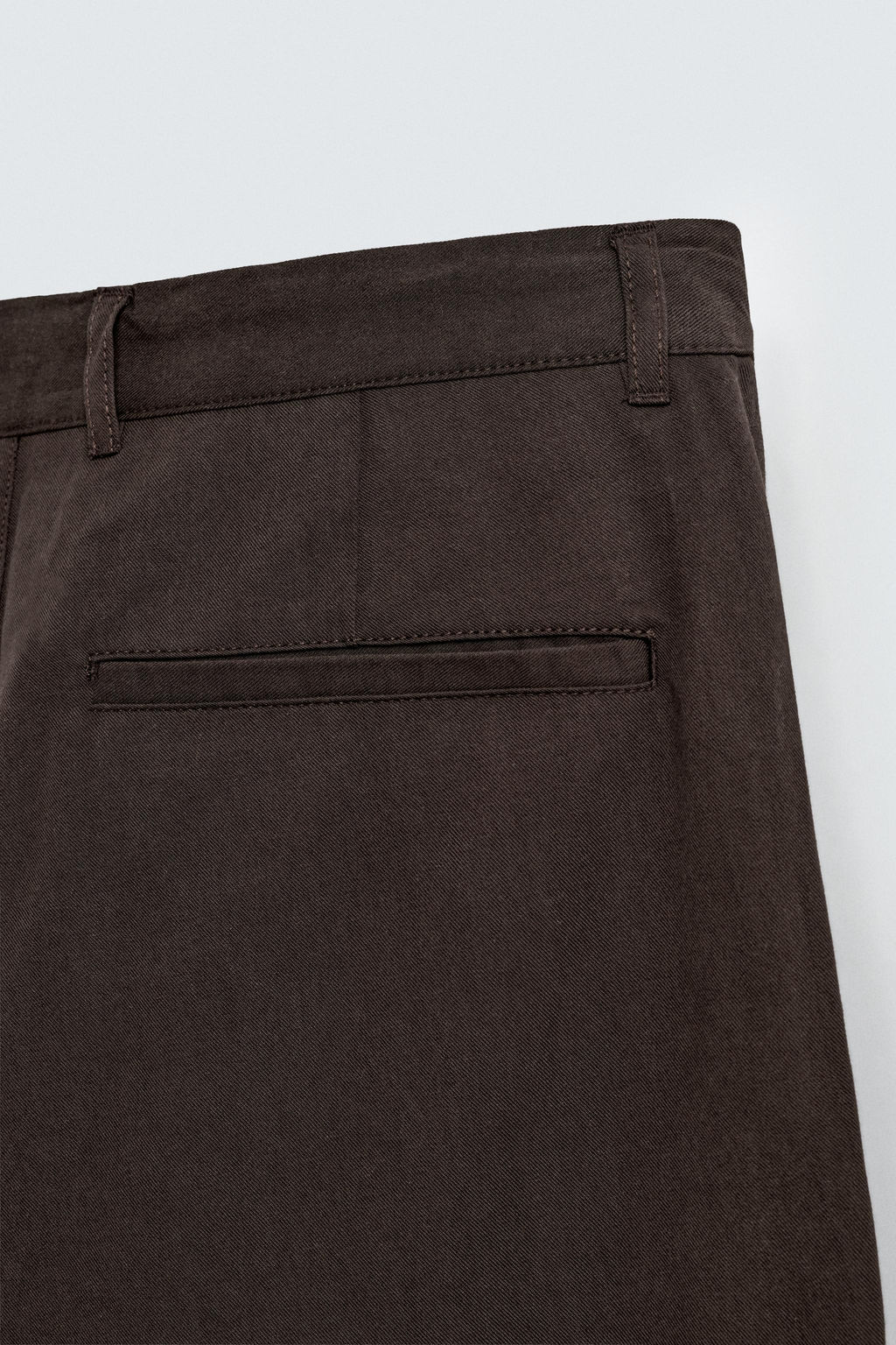 LYOCELL-COTTON TROUSERS - Zara фото 9