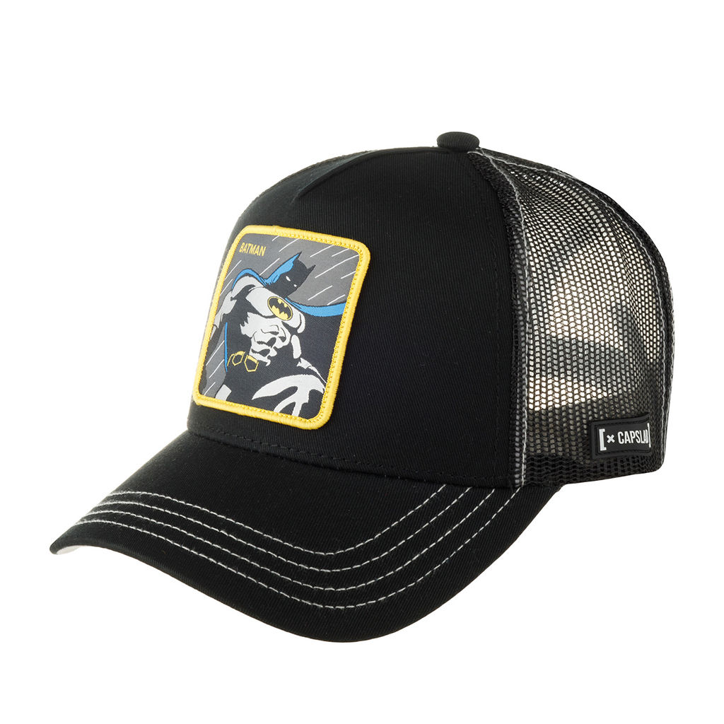 Бейсболка CAPSLAB арт. CL/DC5/1/CAS/RAI1 DC Comics Batman (черный / желтый)