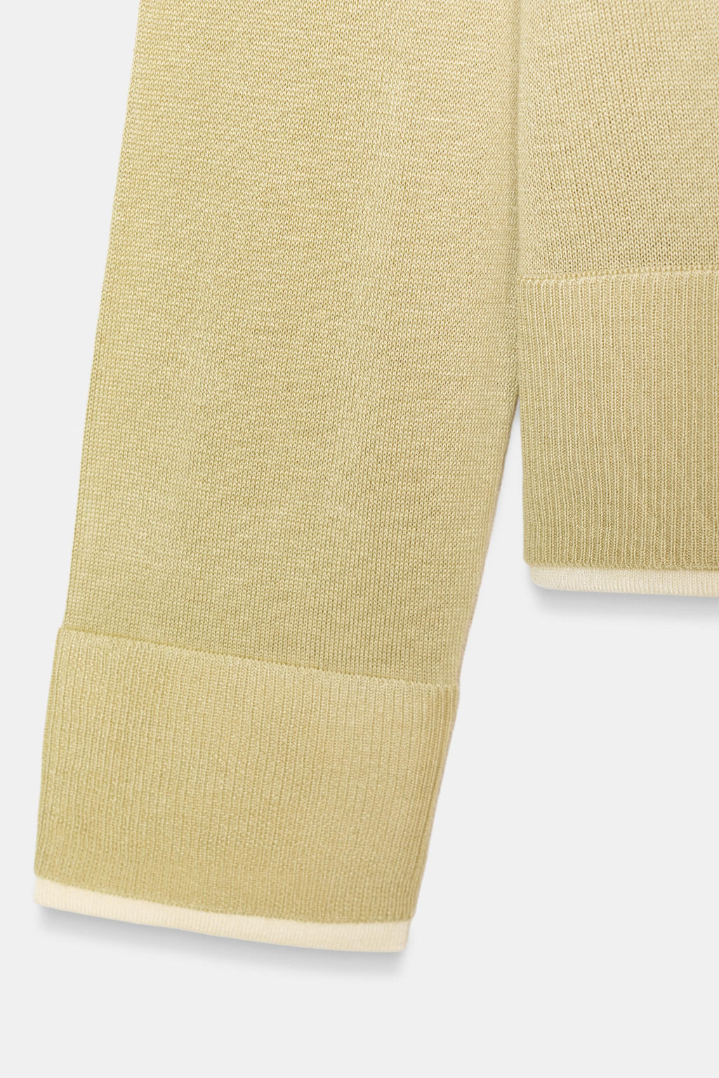 JERSEY PUNTO DOBLE / Verde claro - Zara фото 7