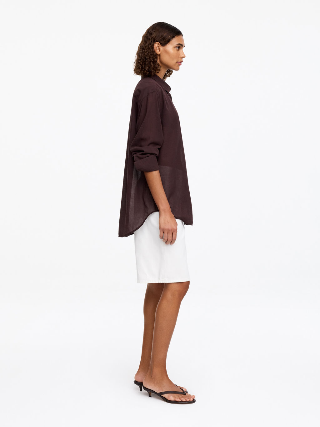 Camisa de crep? holgada - H&m фото 5