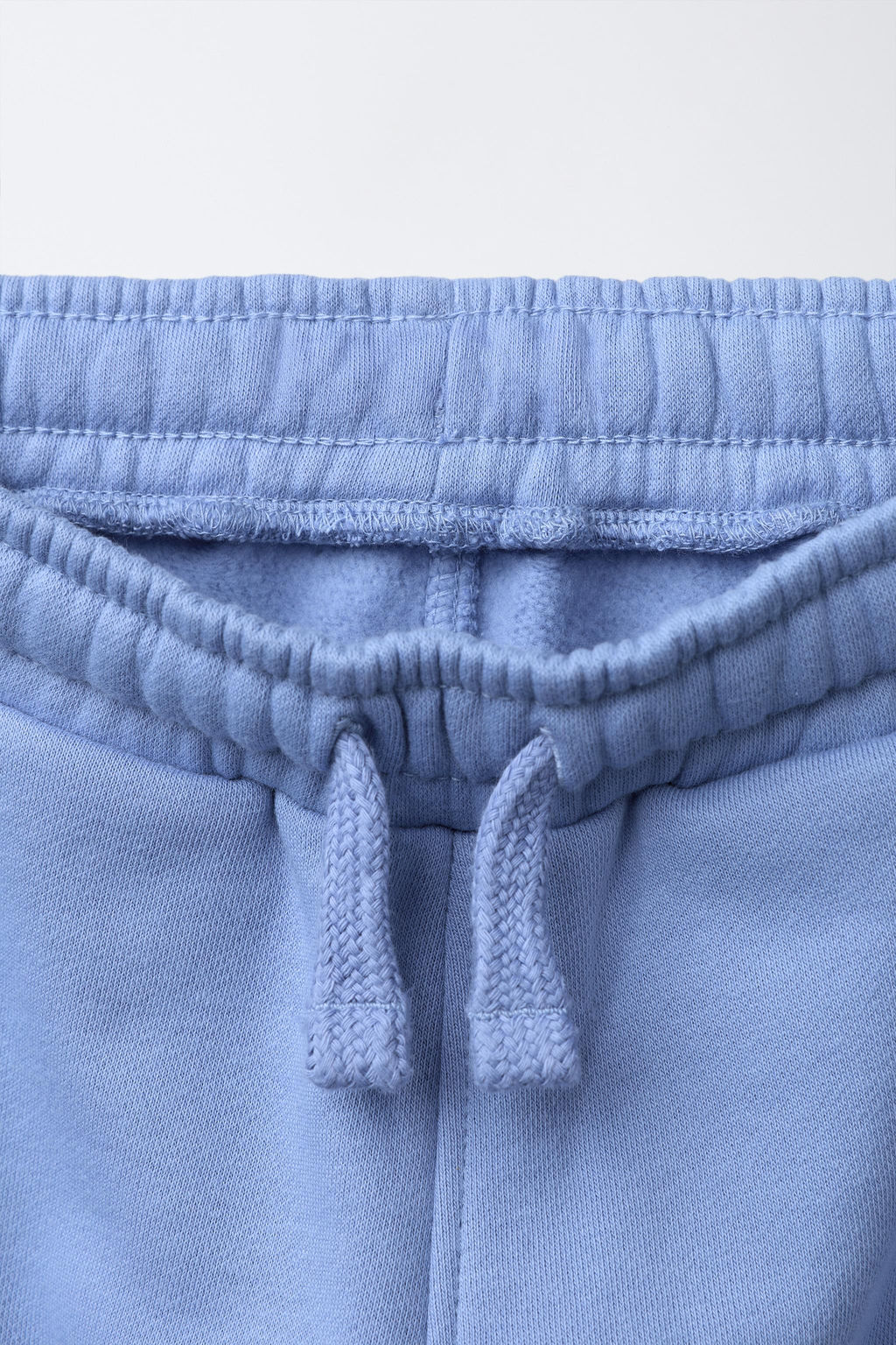PANTAL?N FELPA JOGGING ETIQUETA / Azul claro - Zara фото 3