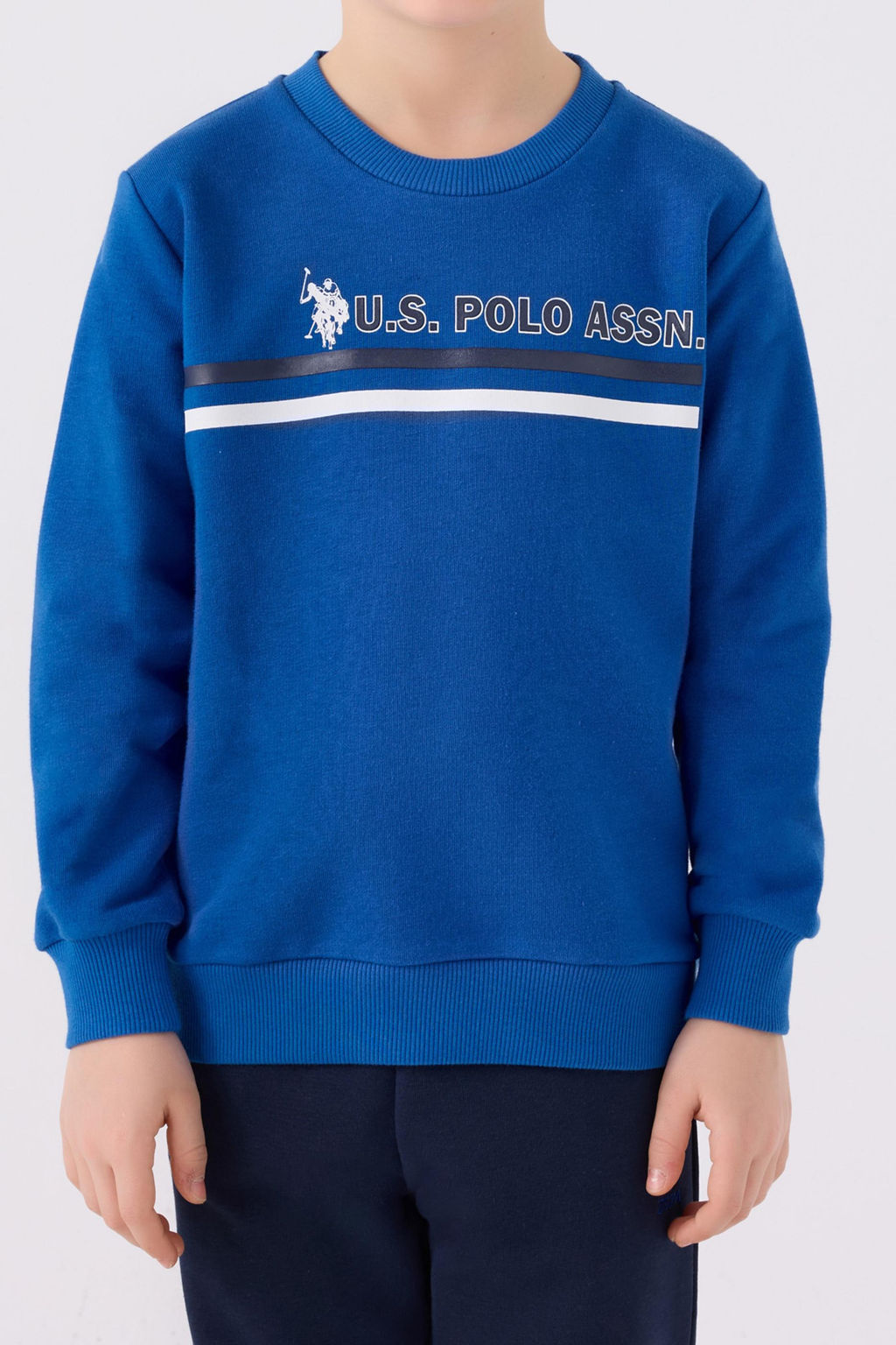 Пижамный комплект темно-синего цвета для мальчика - U.s. polo assn фото 5