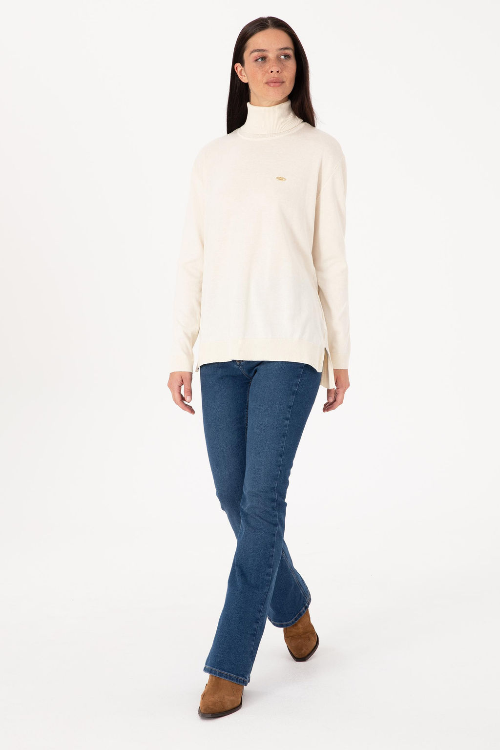 Kad_n Krem Basic Kazak - U.s. polo assn фото 4