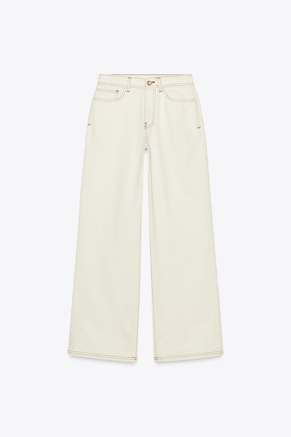 Z1975 HIGH-WAIST WIDE-LEG JEANS - Zara фото 6
