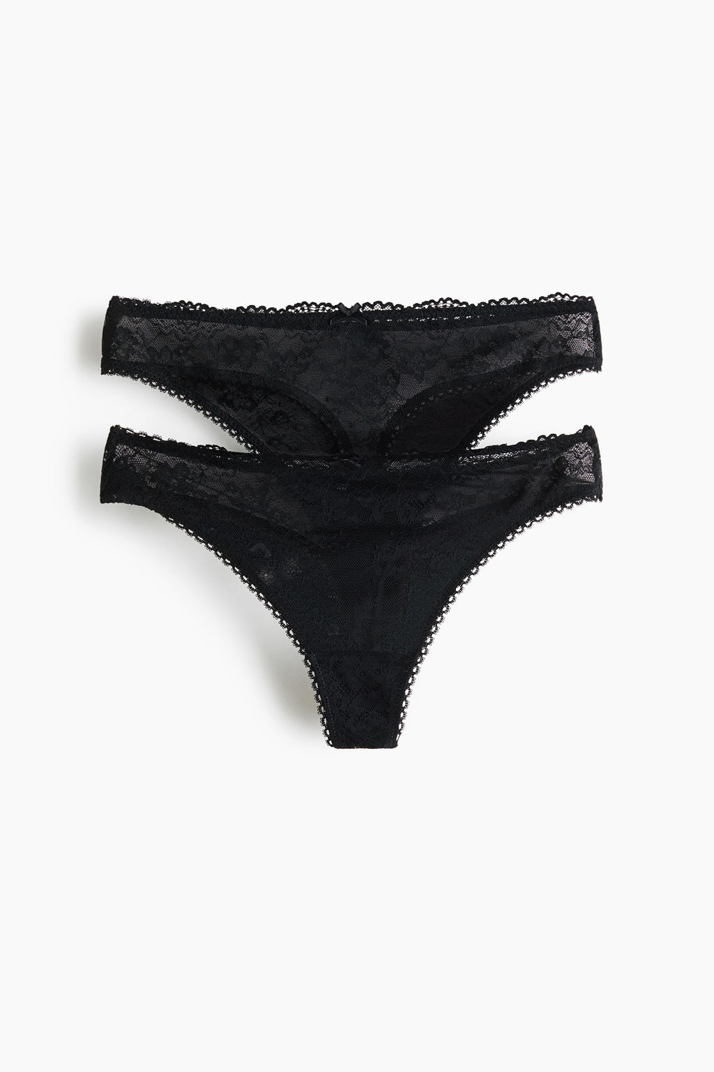 Pack de 2 bragas thong de encaje - H&m фото 7